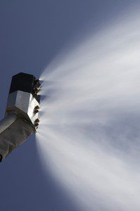 DB-M Close Up. Misting With A Light Touch