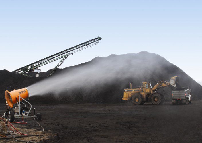 Coal Transfer Station Dust Control