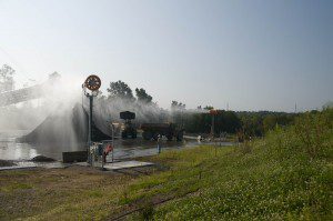 DustBoss: DB Tower Suppresses Dust From Above