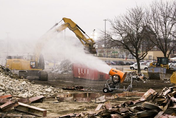 demolition dust control