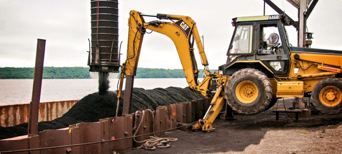 Coal Barge Loading Conveyor With Dust Suppression Ring