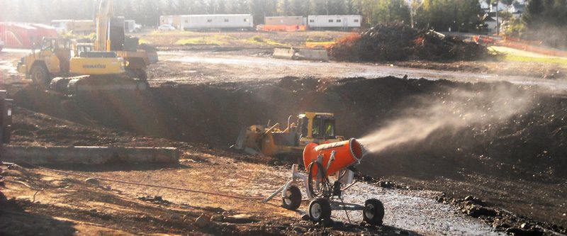 dust-control-equipment-on-site Dust Control Equipment On-Site