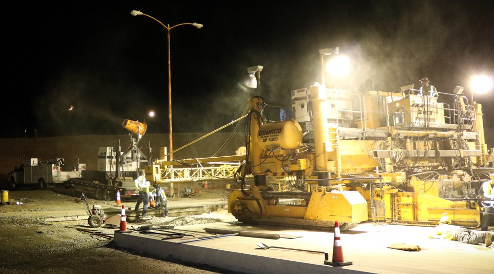 atomized-mist-being-used-while-curing-concrete Atomized Mist Being Used While Curing Concrete