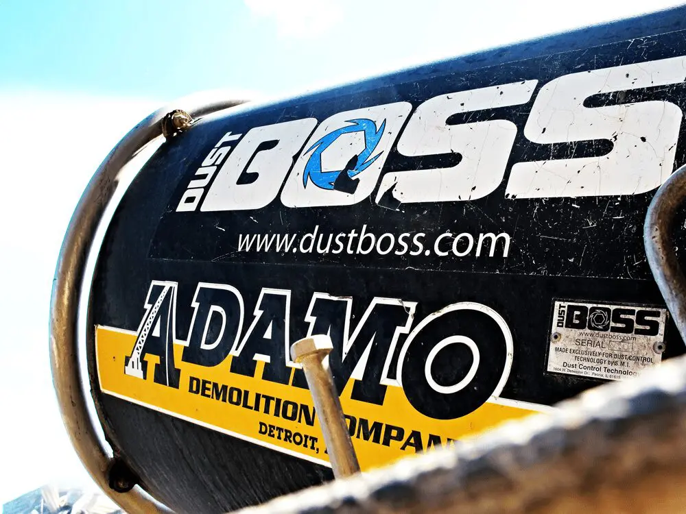 DustBoss Adamo Cannon for Suppressing Dust