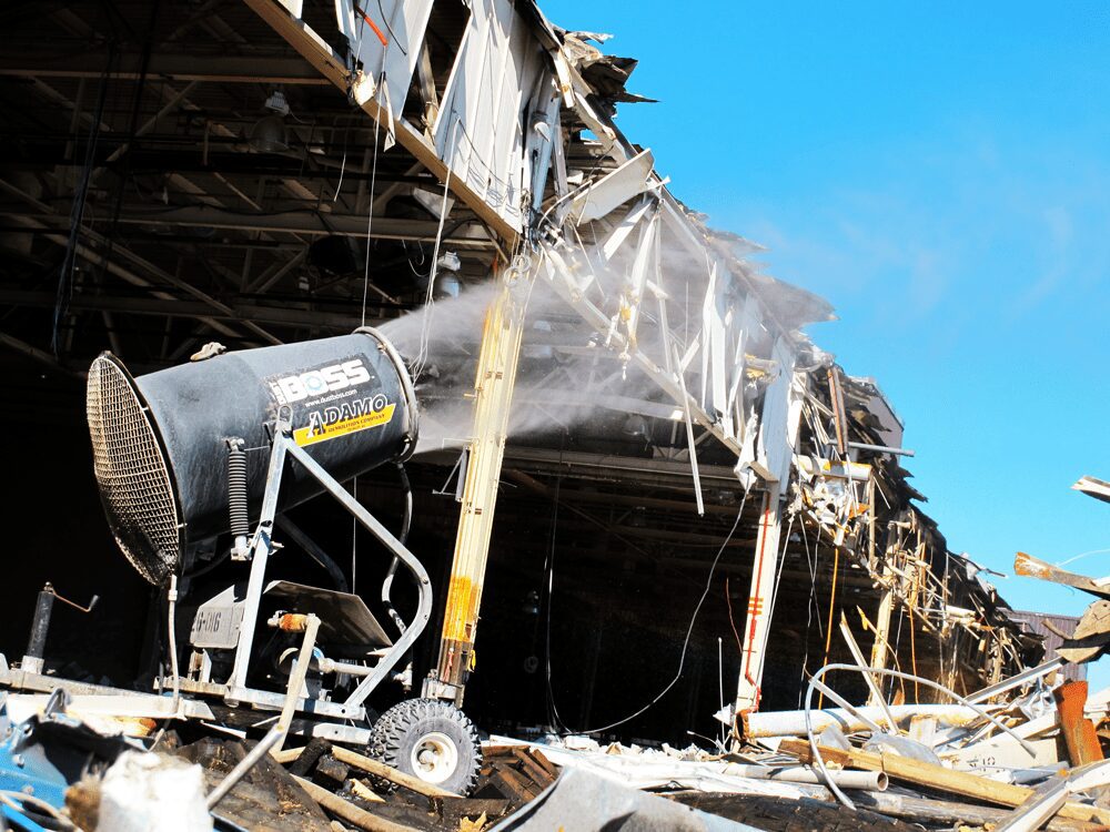 Adamo Dust Control System Trounces Fugitive Dust