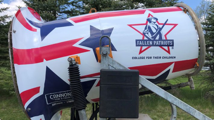 Cannons for a Cause Fallen Patriots Military Family Support