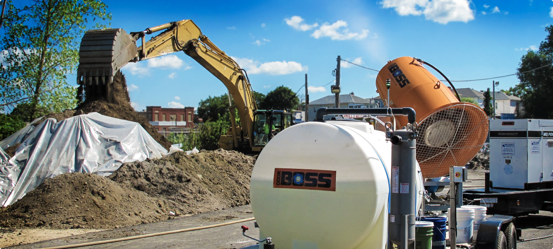 Odor Control Misting Systems for Soil Remediation