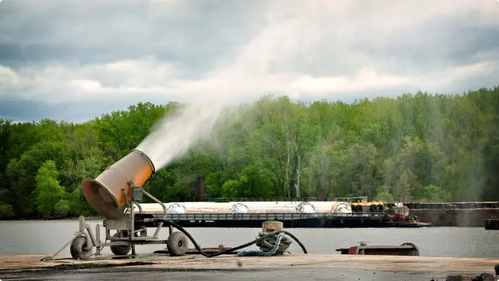 The Best Dust Suppression Solutions for Port Facilities