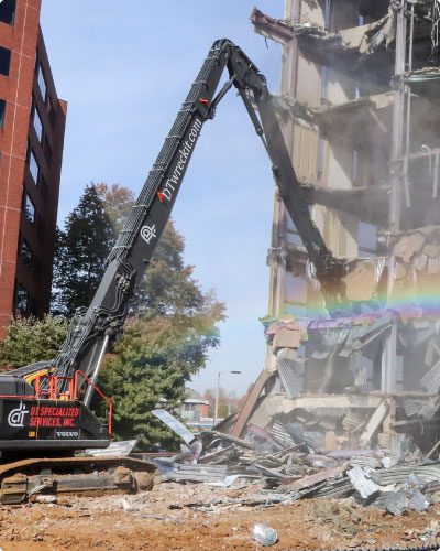 Controlling Dust for a Hospital Demolition Protects Patients Staff and Students