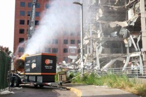 DB 60 Fusion at DT Specialized Memphis Demolition Site in the USA