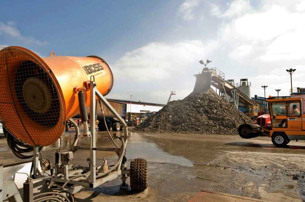 DB-60 cannon for scrap recycling in the USA